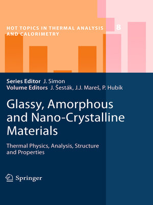 cover image of Glassy, Amorphous and Nano-Crystalline Materials